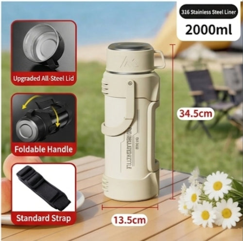 316 Stainless Steel Vacuum Insulated Water Bottle / Thermal Flask