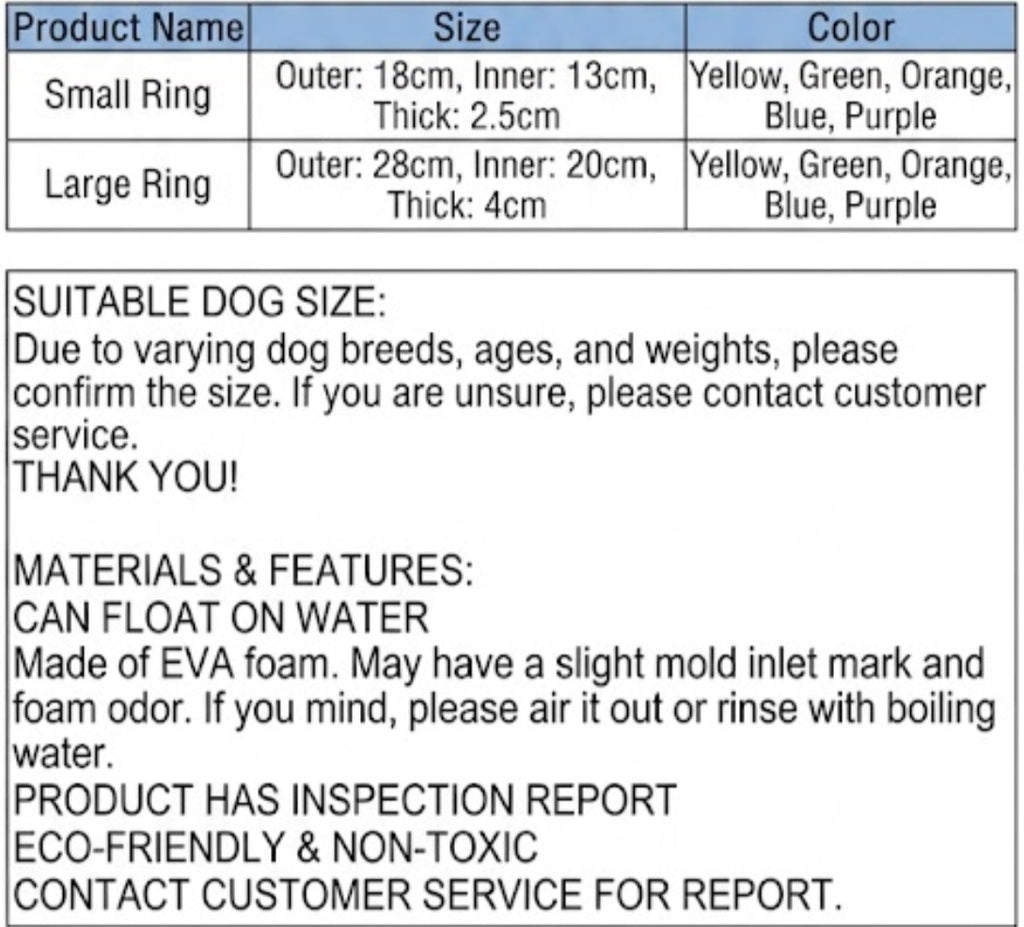 Indestructible Dog Chew Toy & Teeth Cleaning Boredom Buster Flying Disc