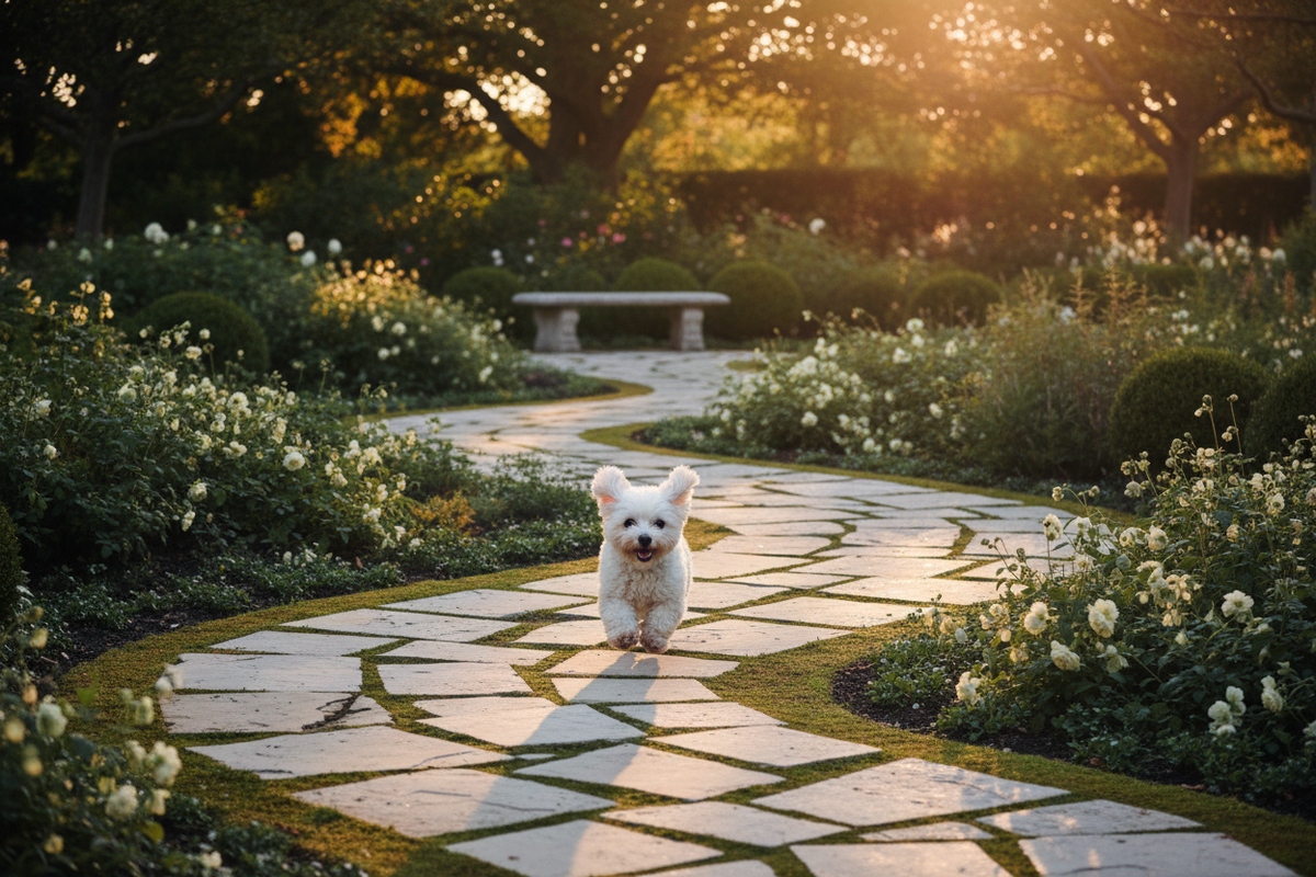 小型犬户外场景
