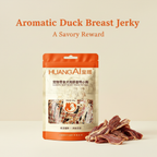 HuangAi aromatic duck breast jerky dog treats with jerky pieces