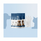 PetClear pet wet wipe gloves for dogs and cats