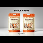Two HuangAi aromatic duck breast jerky dog treat pouches
