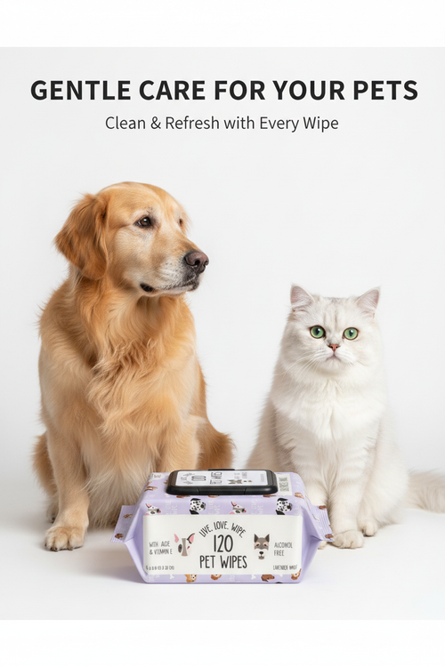 Pet Wipes - Gentle Care