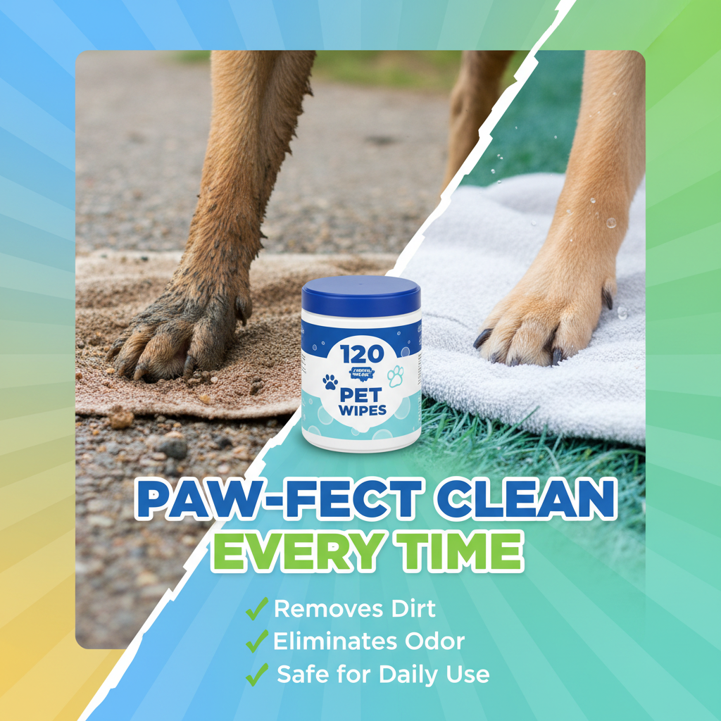 Pet Wipes - Paw Clean