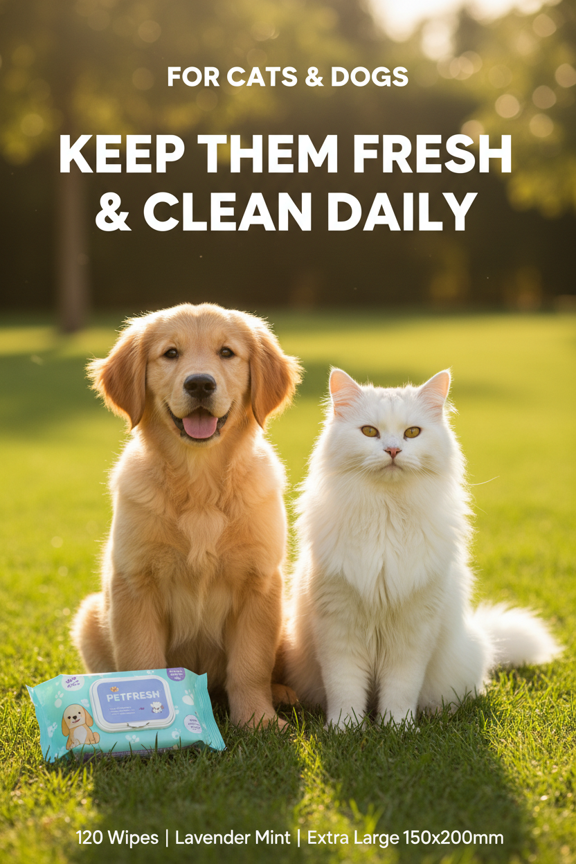 Pet Wipes - Social Story
