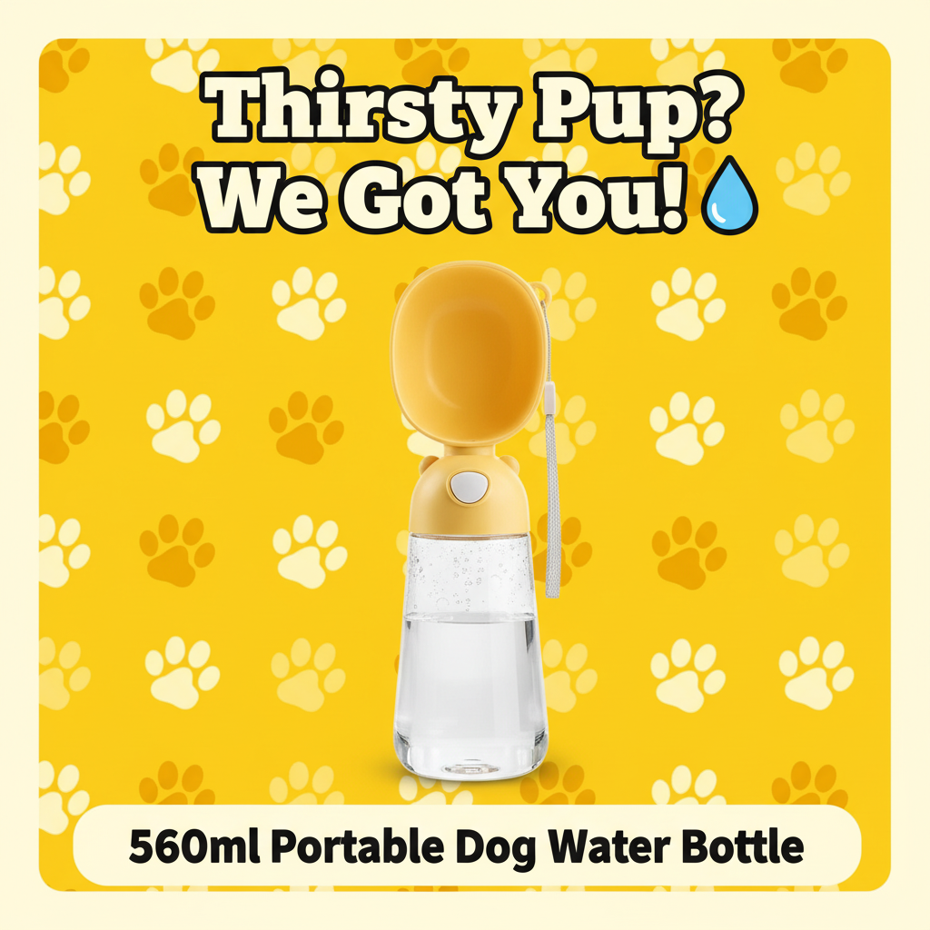 Thirsty Pup We Got You